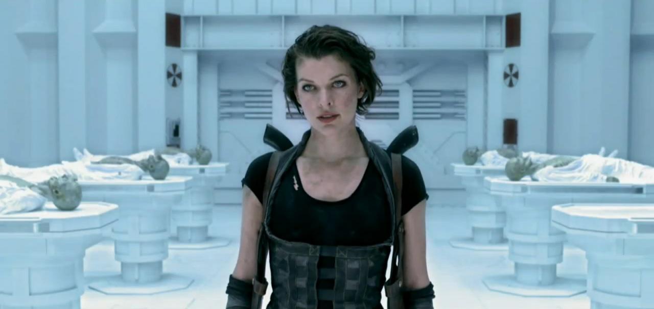 MIlla Jovovich in Resident Evil